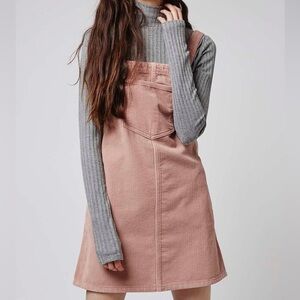 Topshop Corduroy Pinafore